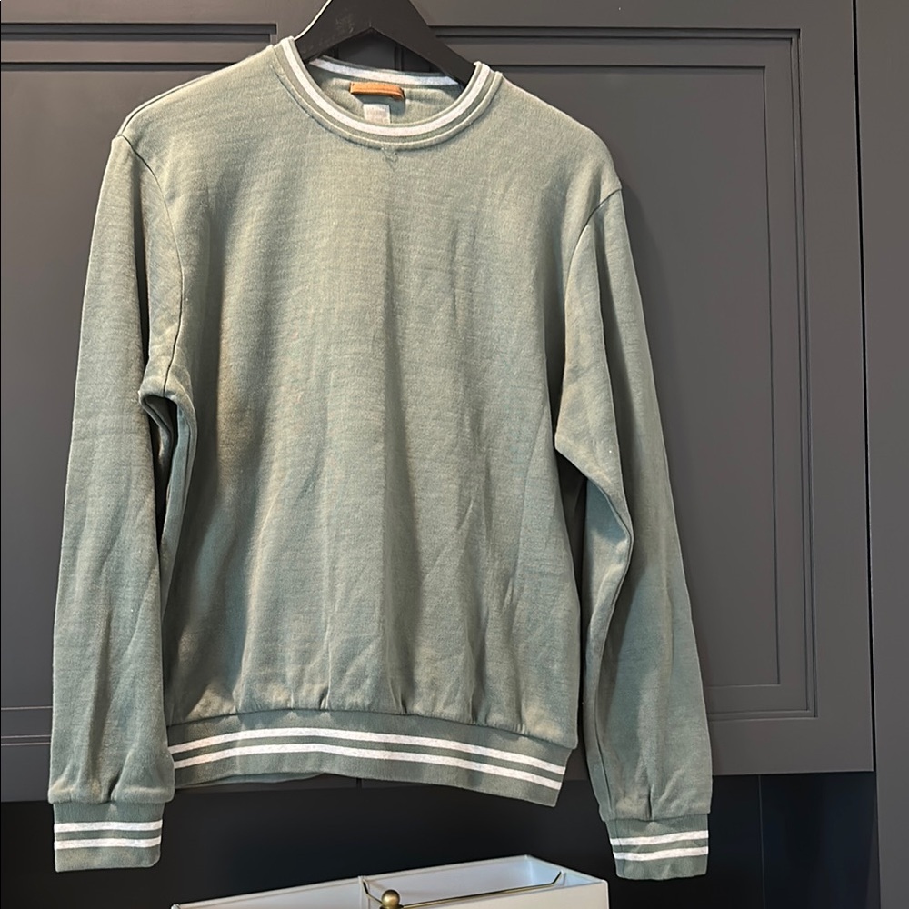 Eleventy Men's Green sweatshirt/sweater